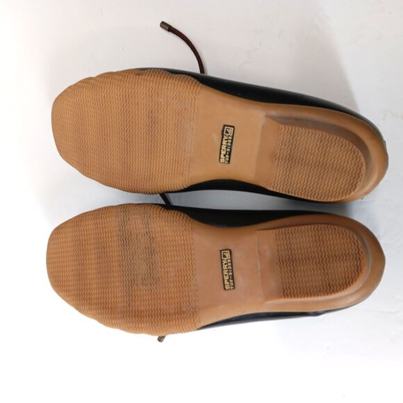 Sperry Top Sider Women's 9 Brown Low Booties Duck boots Waterproof Plaid - Picture 6 of 12